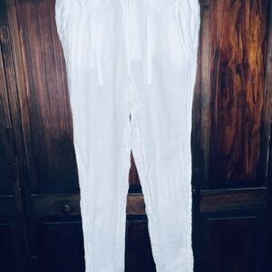 Linen Club Room white pants‎ medium